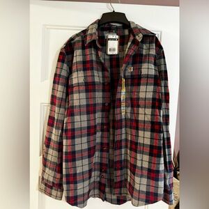 NWT Carhartt men’s midweight original fit flannel